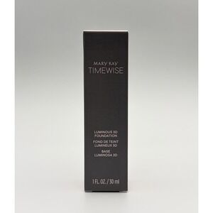 Mary Kay TimeWise Luminous 3D Foundation Ivory W 130 NIB 1oz/30ml